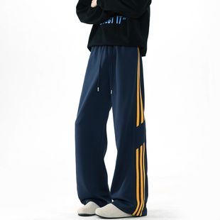 休闲长裤 美式 秋冬季 新款 INXX 男直筒宽松百搭阔腿裤 STREET卫裤