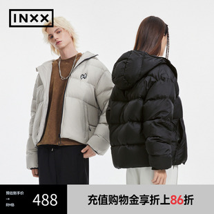户外运动风羽绒服情侣宽松连帽外套XMD4151707 INXX Standby