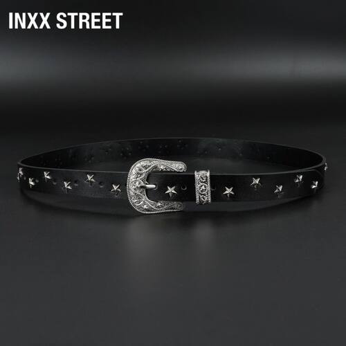 INXX STREET复古星星y2k腰带辣妹时尚朋克百搭牛仔裤雕花皮带
