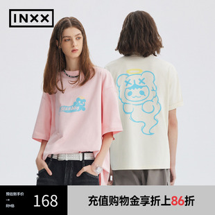 短袖 shinwoo联名男女同款 INXX T恤XME2010926 Standby潮牌新品