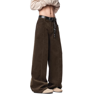 直筒裤 复古垂感工装 男士 秋冬新款 INXX 宽松阔腿休闲裤 STREET美式