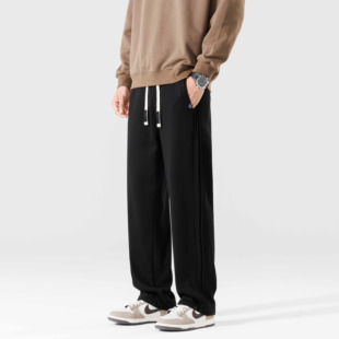 STREET男士 潮流运动裤 直筒长裤 百搭宽松卫裤 子加绒 秋休闲裤 INXX