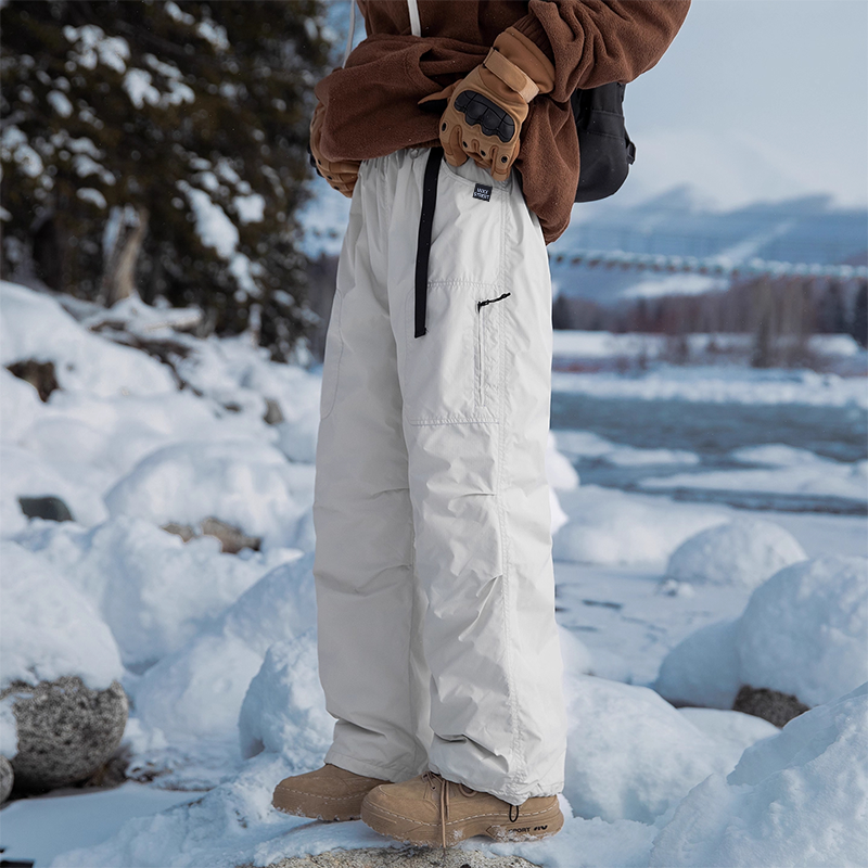 保暖裤男士秋冬新款宽松休闲裤