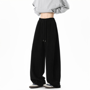 垂感宽松阔腿休闲运动长裤 INXX 秋冬新款 男士 STREET重磅弯刀卫裤