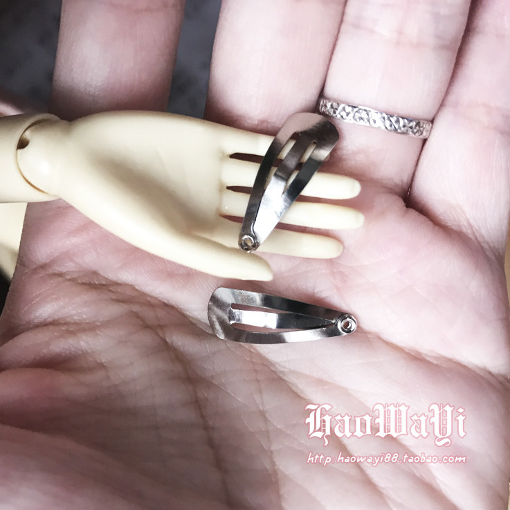 迷你水滴夹 bb夹 bjd娃娃用发夹宠物发夹人偶发夹 长2cm 2元8枚,童装/婴儿装/亲子装,发饰,淘宝优惠券,粉丝福利购,淘宝优惠卷