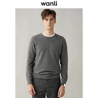 Renaissance Wanli Áo len cashmere tinh khiết dành cho doanh nhân Áo len cổ điển - Áo len Cashmere quần áo giữ nhiệt nam