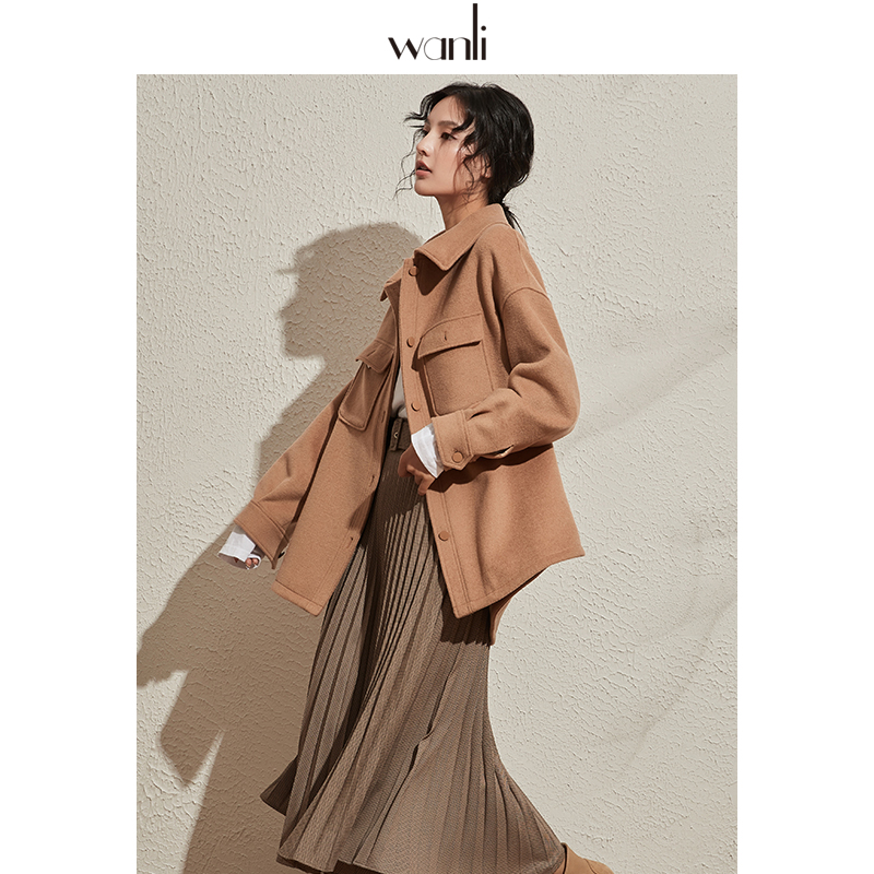 万丽服饰新款冬季ins风西装外套