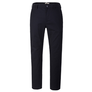 万丽（服饰）男装休闲裤男直筒纯棉男士长裤基础款