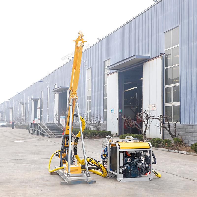 全液压岩芯取样钻机多角度地质勘探300m柴油动力岩心钻机厂家