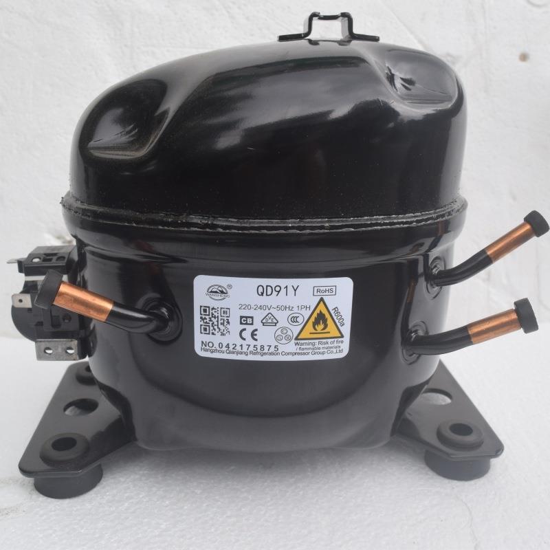 厂家直销全新杭州钱江QD110y冰箱冷柜压缩机高效节能静音