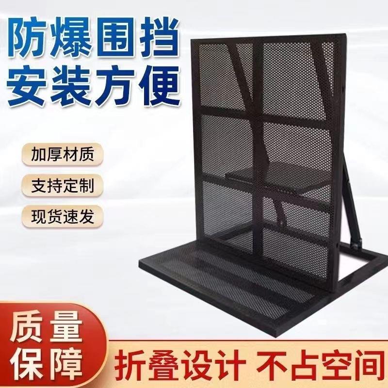 大型演唱会移动隔离栏音乐节演出围栏黑色可折叠围挡防爆铁马护栏