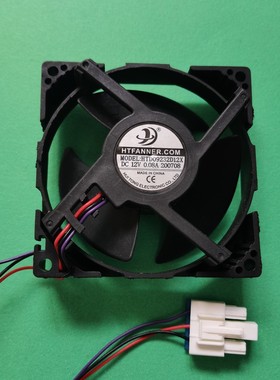 适用美的冰箱风扇风机配件HTFANNER .COM HTD09232D12X  0.08A