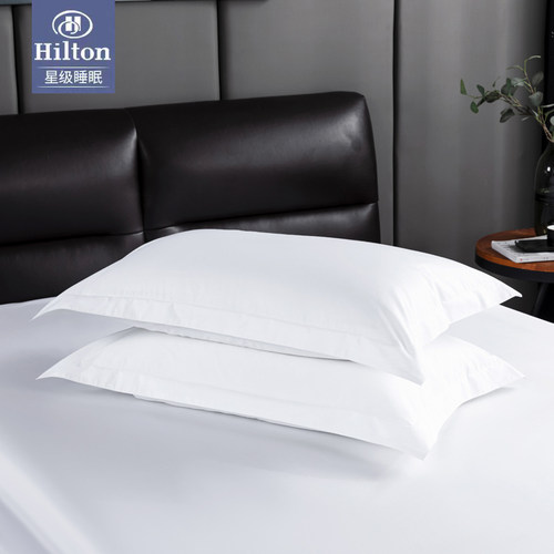 纯棉枕套一对装五星级酒店