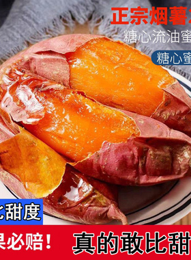 批发山东烟薯25号蜜薯糖心红薯新鲜番薯农家沙地烤地瓜山芋100斤
