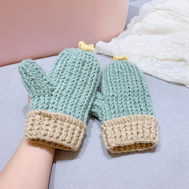 手工编织手套diy材料包