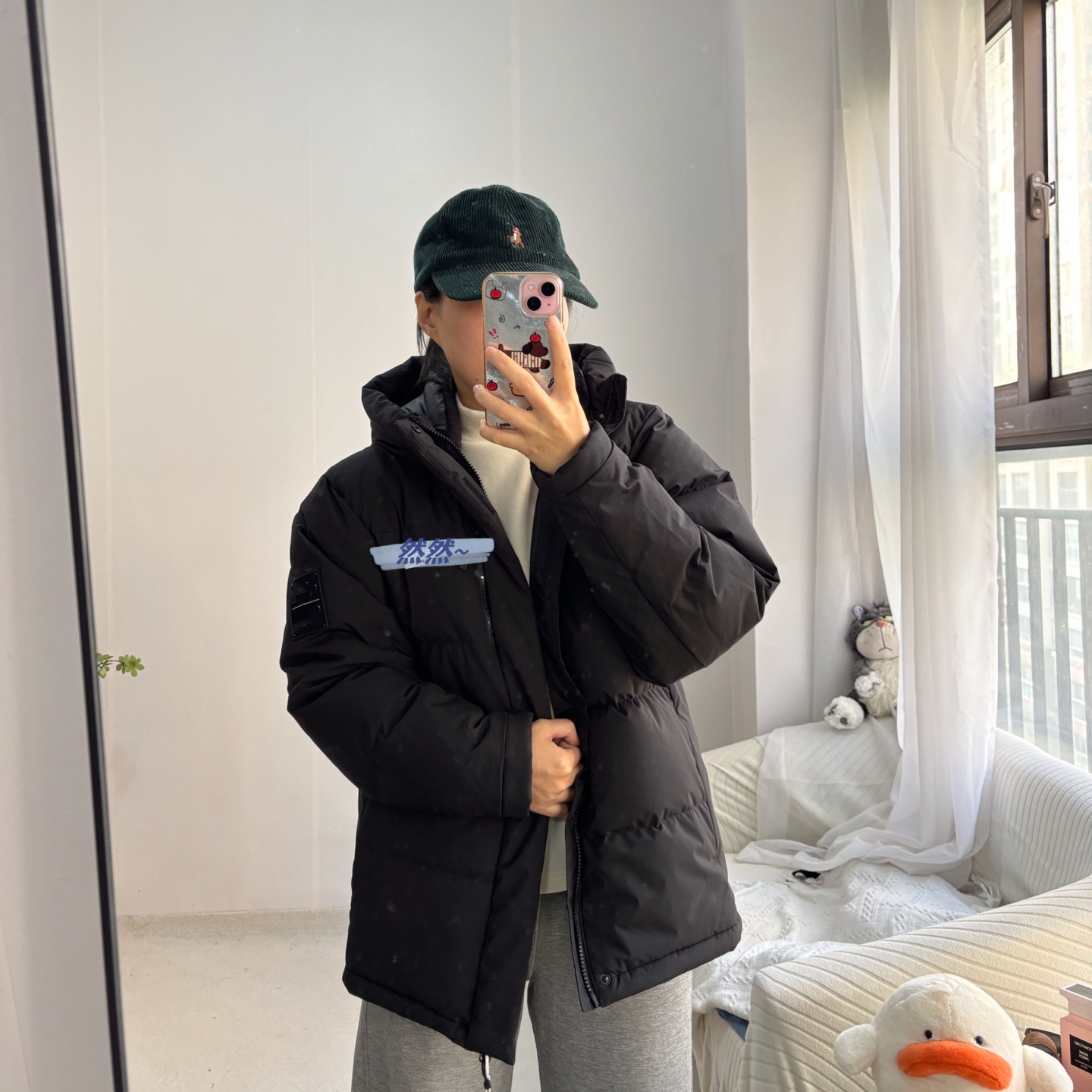 韩版北北羽绒服 男女童130-170码 不偏小