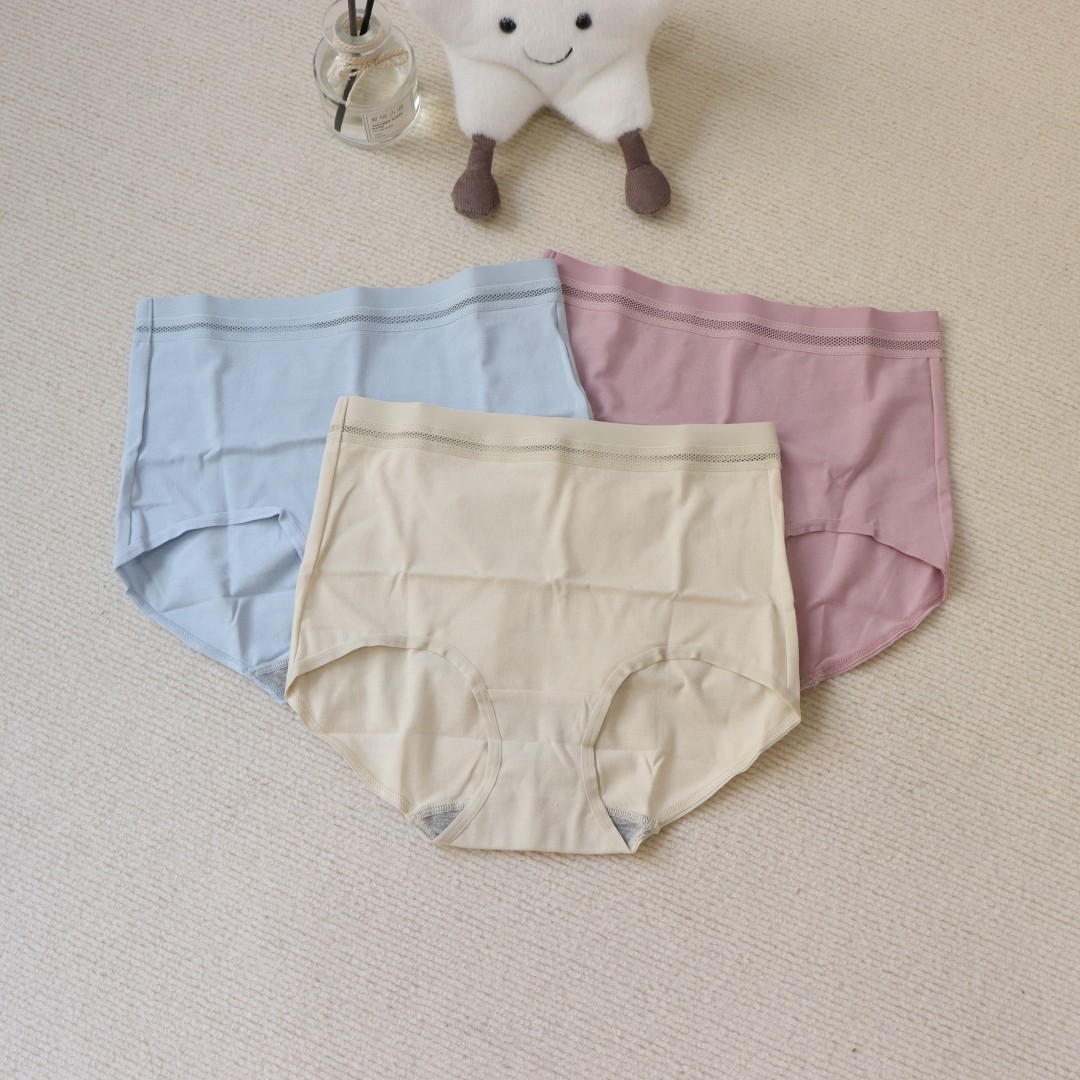 舒服高腰专柜新款爱家女士纯棉内裤三角裤 透气好穿 3条装不退换,女士内衣/男士内衣/家居服,平角裤,淘宝优惠券,粉丝福利购,淘宝优惠卷