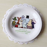 Jingdezhen exit ceramics -диск mumin mumming керамический рис.