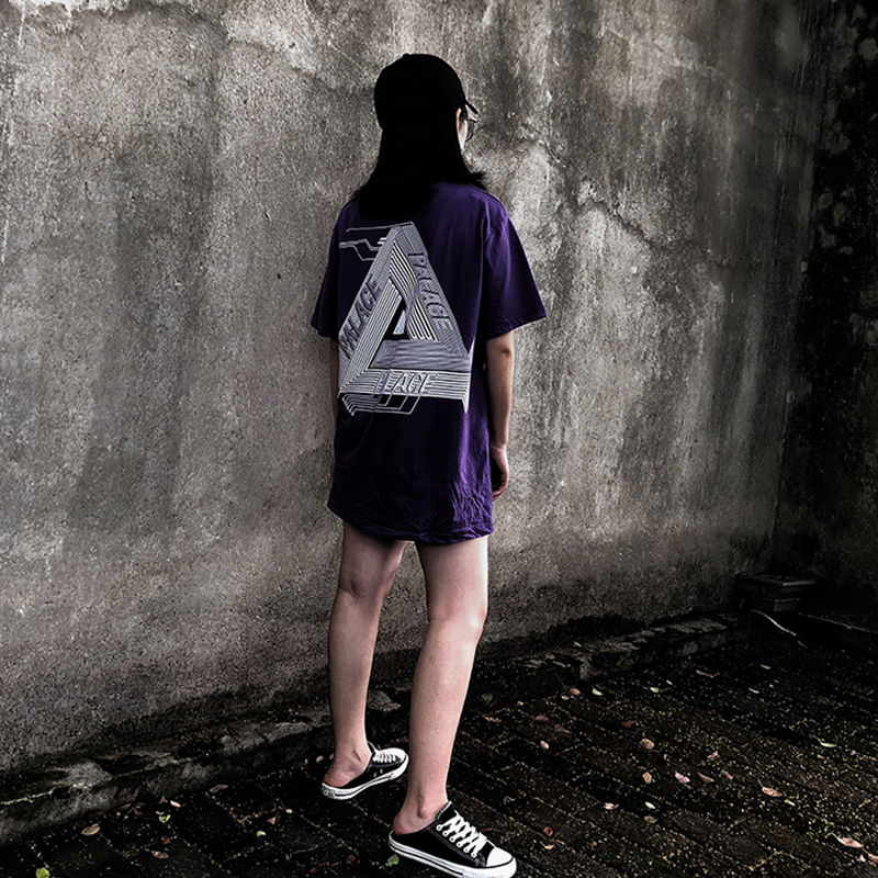 PALACE SURKIT T-SHIRT TEE电路板三角印花嘻哈情侣女T恤男短袖夏