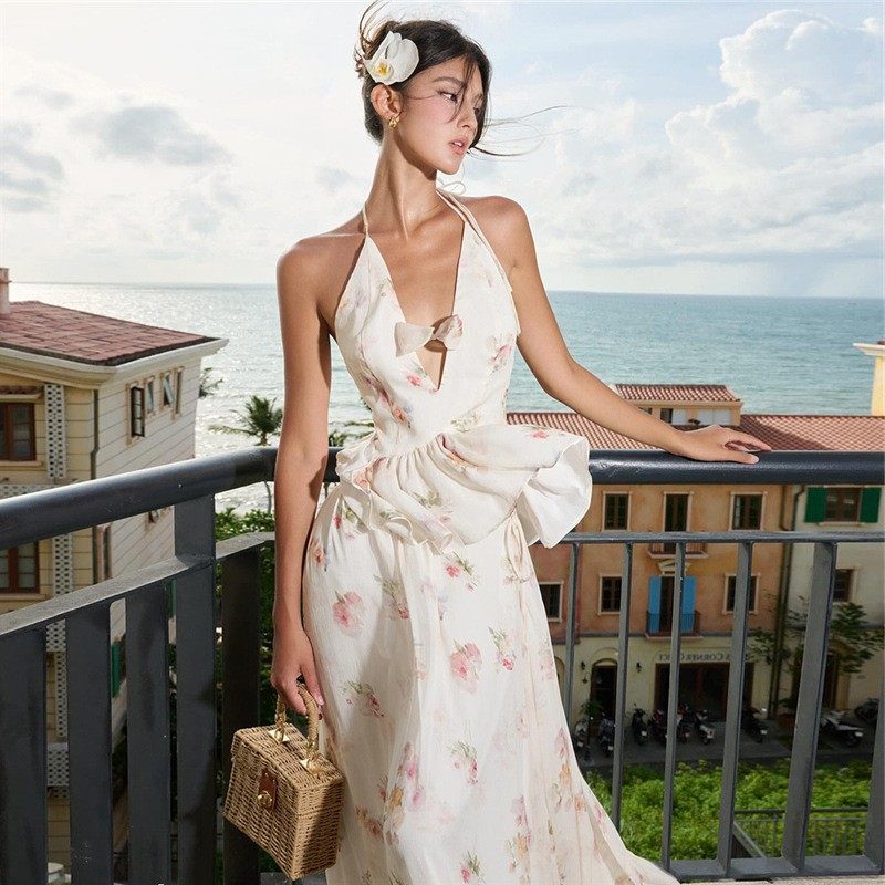 欧美夏季跨境新款温柔风碎花修身显瘦深上衣高腰半身裙女装,个性定制/设计服务/DIY,连衣裙加工定制,淘宝优惠券,粉丝福利购,淘宝优惠卷