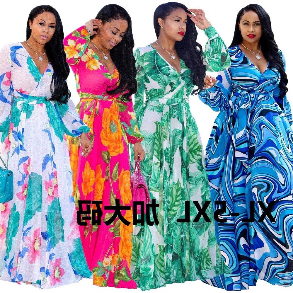 跨境 欧美时尚大码女装数码印花领大摆雪纺连衣裙,个性定制/设计服务/DIY,连衣裙加工定制,淘宝优惠券,粉丝福利购,淘宝优惠卷