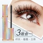 Liz sao mascara không thấm nước dài cong tự nhiên dài dày lâu dài không nở màu xanh khuyến cáo - Kem Mascara / Revitalash chuốt mi