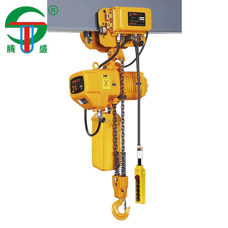 鬼头葫芦HHSY环链电动葫芦链条起重葫芦1吨单链双链葫芦