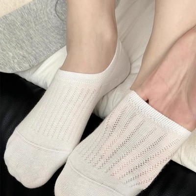 透气浅口薄款女士网眼夏天不掉跟