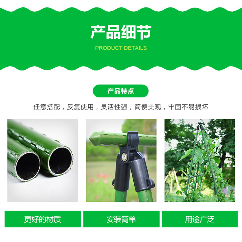 植物倾阳爬藤架配件卡图片