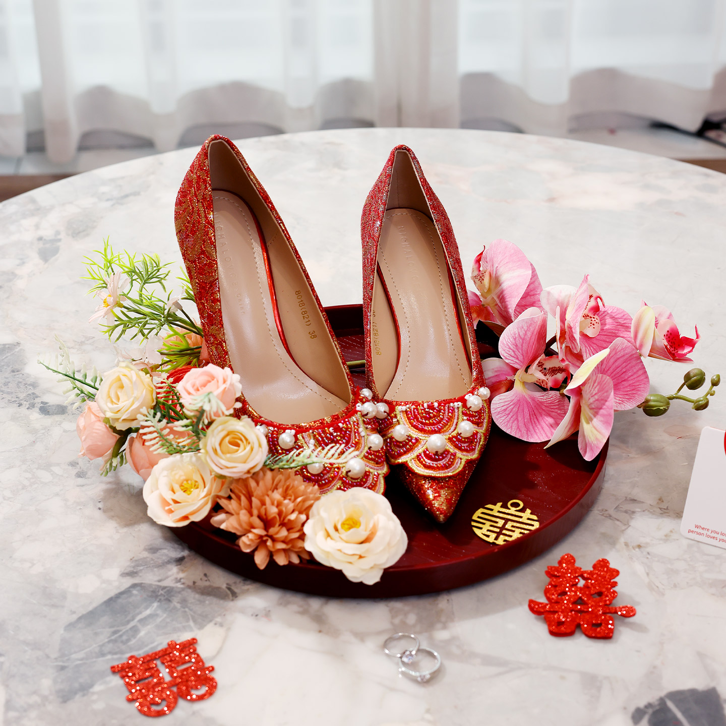 结婚礼接亲游戏婚鞋盒子