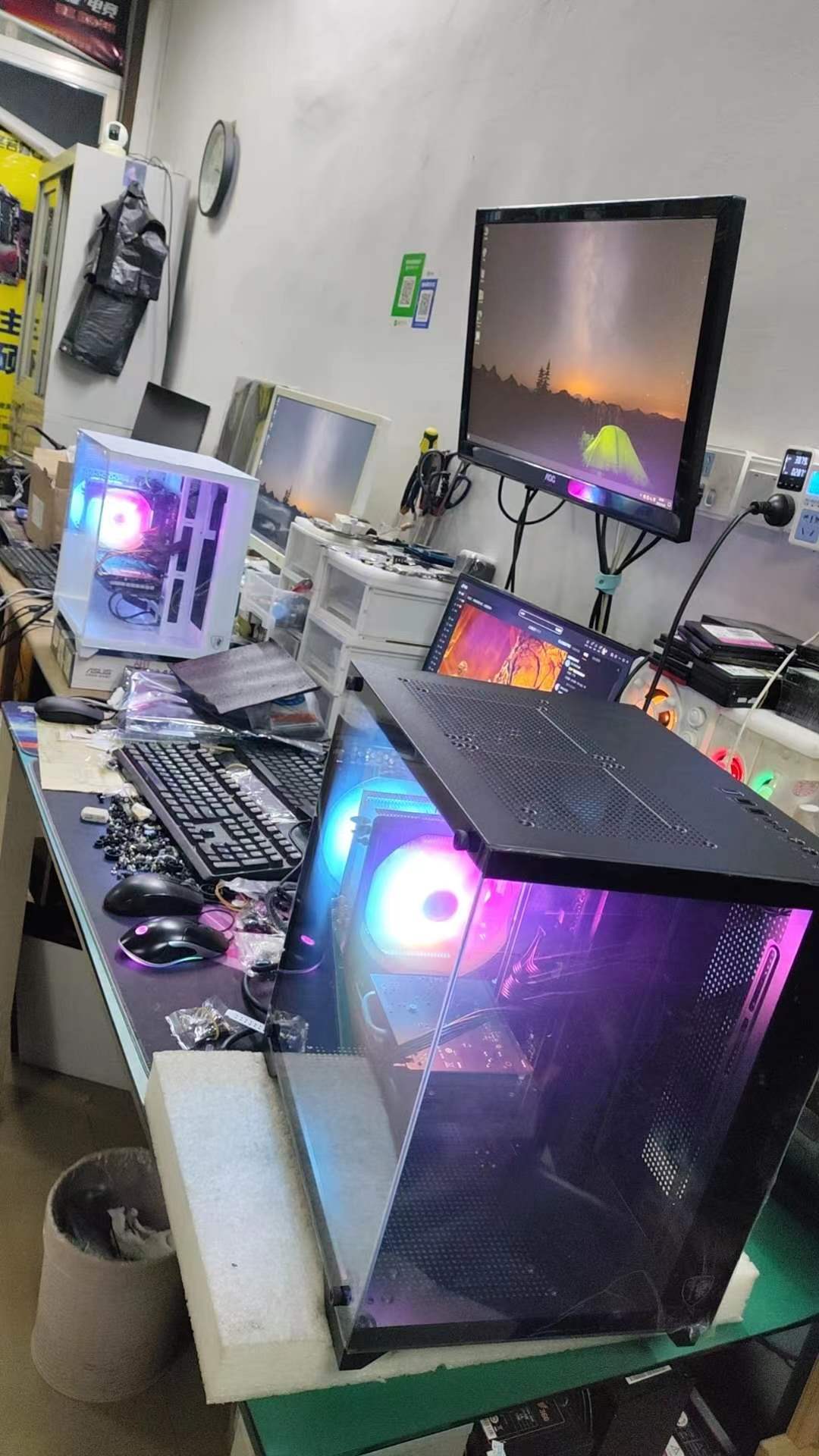 英特尔i5 10400f散片cpu主板影驰h510主板16g内存500g固态硬盘