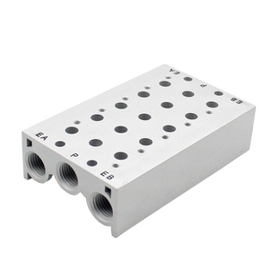 SMC型 SY5120电磁阀汇流板底座SS5Y5-20-02/03/04/05/06/07/08/09