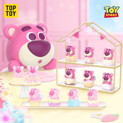 TOPTOY迪士尼草莓熊盲盒手办MINI甜品派对玩偶手办盲盒生日礼物女