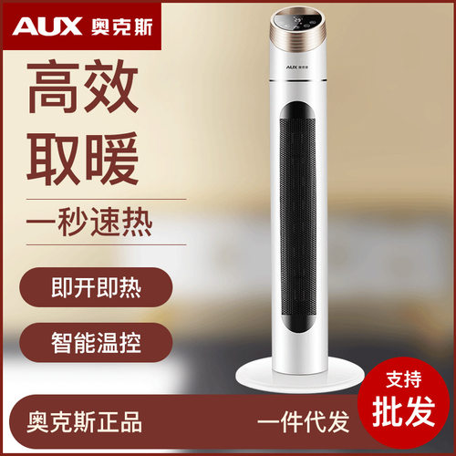 奥克斯取暖器家用电暖气省电浴室热风卧室立式电热暖风机加热45AR