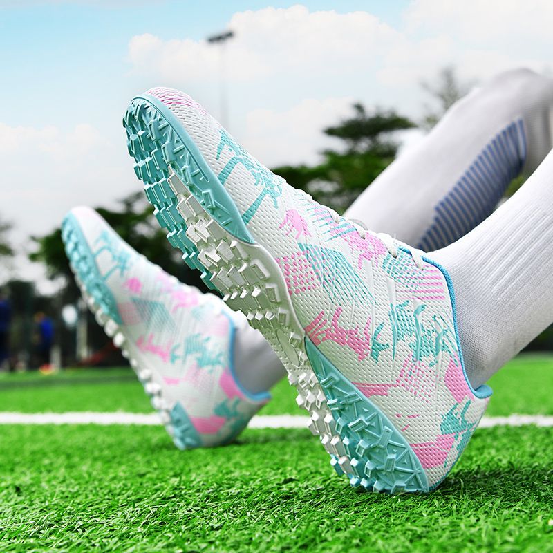 希赛龙足球鞋男碎钉球鞋大钉人造草男孩男童中学生成人足球训练鞋