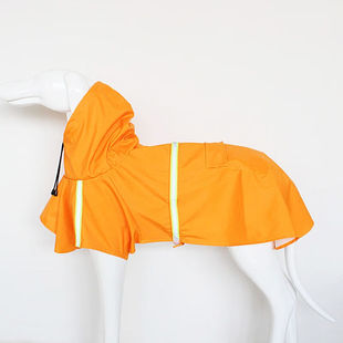 宠物狗狗雨衣防水服中型大型犬金毛萨摩柴犬雨天衣服两脚防水雨披