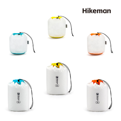 Hikeman户外轻量收纳袋 便携抽绳束口杂物袋旅行脏衣物拖鞋整理袋
