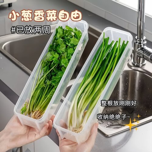 葱香菜整根姜蒜面条收纳盒保鲜盒