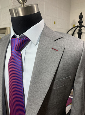 世家宝SCABAL面料西服定制玛佐尼西装定做男士商务正装婚礼西服