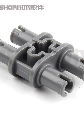 双鹰咔搭 科技积木MOC兼容考级 32138零件H型连接件 2x3 H型销架