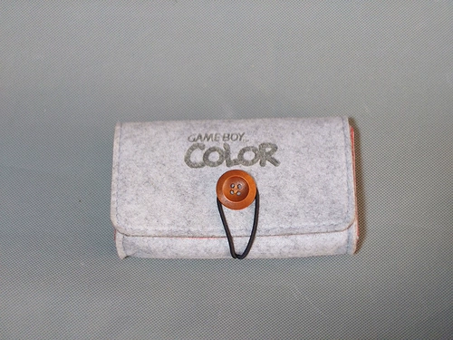 Leon · Diy GBC Weeld Bag с цветным логотипом Gameboy может разместить тарелку