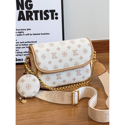 CITEX LV官方旗舰店今年流行爆款小包包女2025新款老花链条小方包