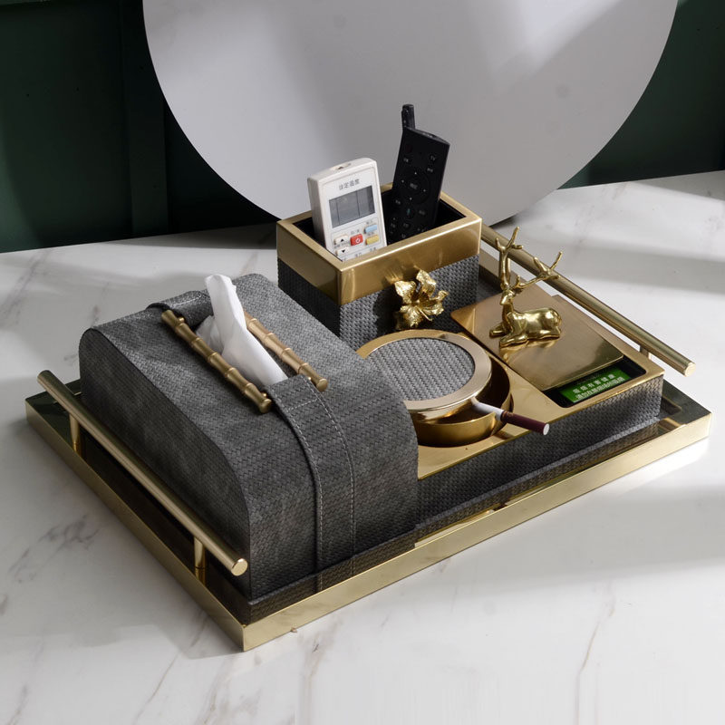 精选中式纸巾盒轻奢新中式客厅茶几高端样板N房间抽纸盒收纳盒托,收纳整理,纸巾盒,淘宝优惠券,粉丝福利购,淘宝优惠卷