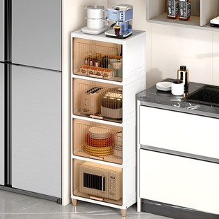 精选写字台桌下收纳柜工位办公室宿F舍梳妆台落地多层置物架塑料