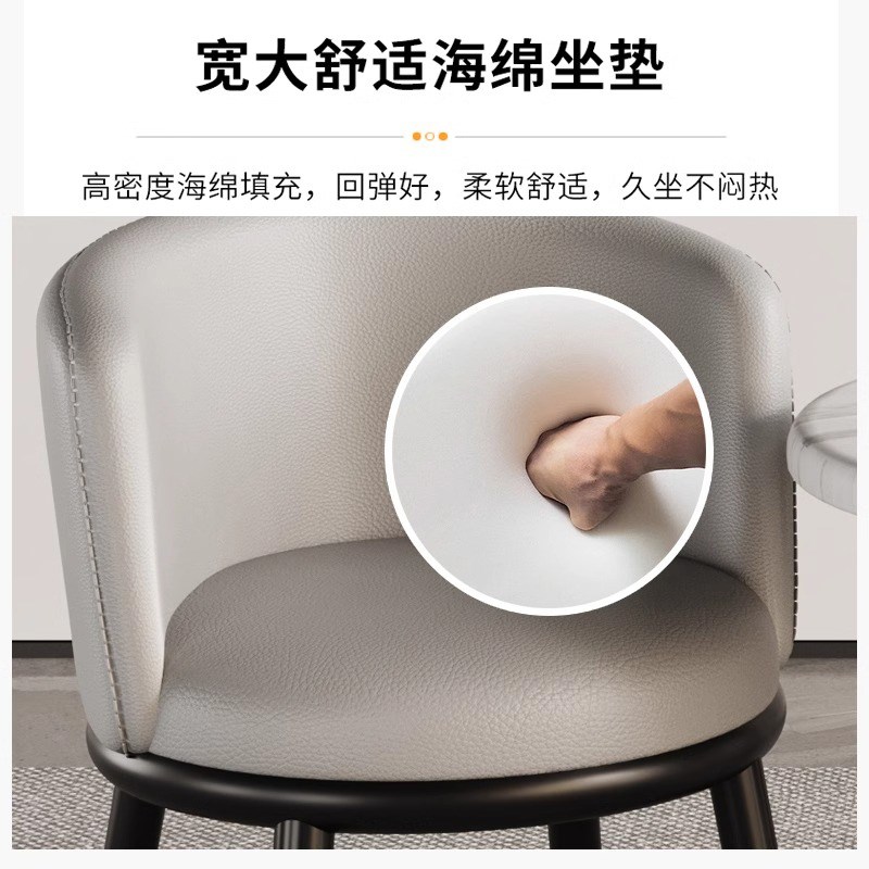 优选阳台b小桌椅组合办公室洽谈小圆桌接待区茶几大厅会客桌子休