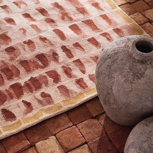 优选TipToe古巴比伦 法式地毯客厅高级轻奢简约Q茶几垫子床边卧室