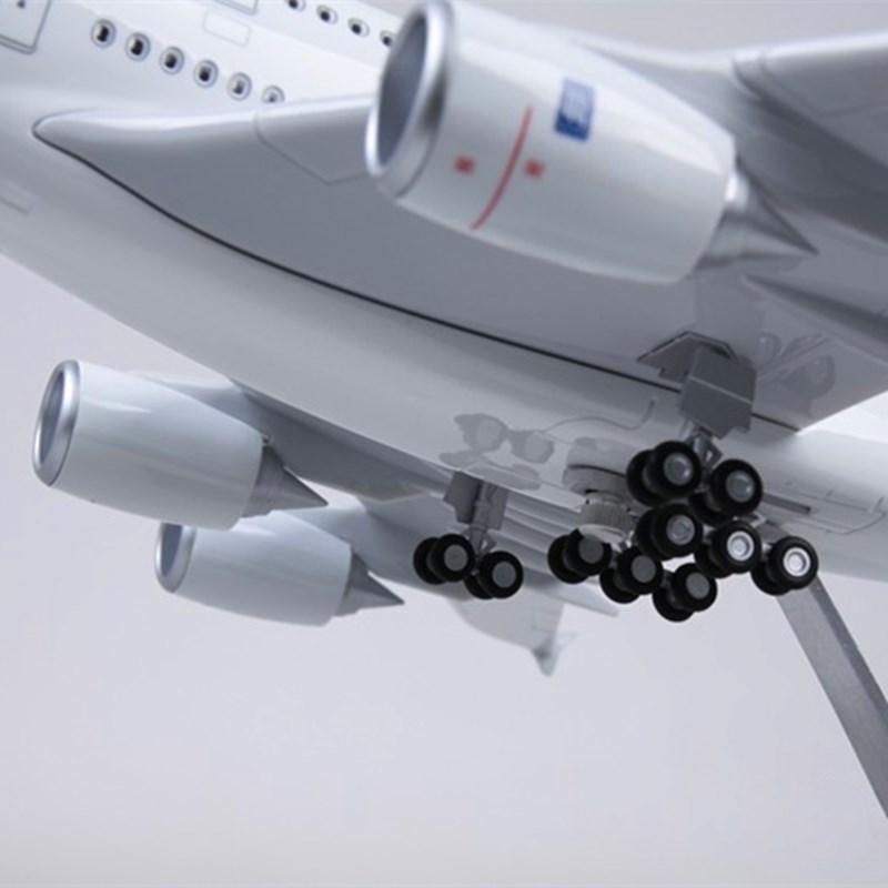 优选45cm南航空客A380飞机模型泰国航K空礼品摆件收藏成品玩具合
