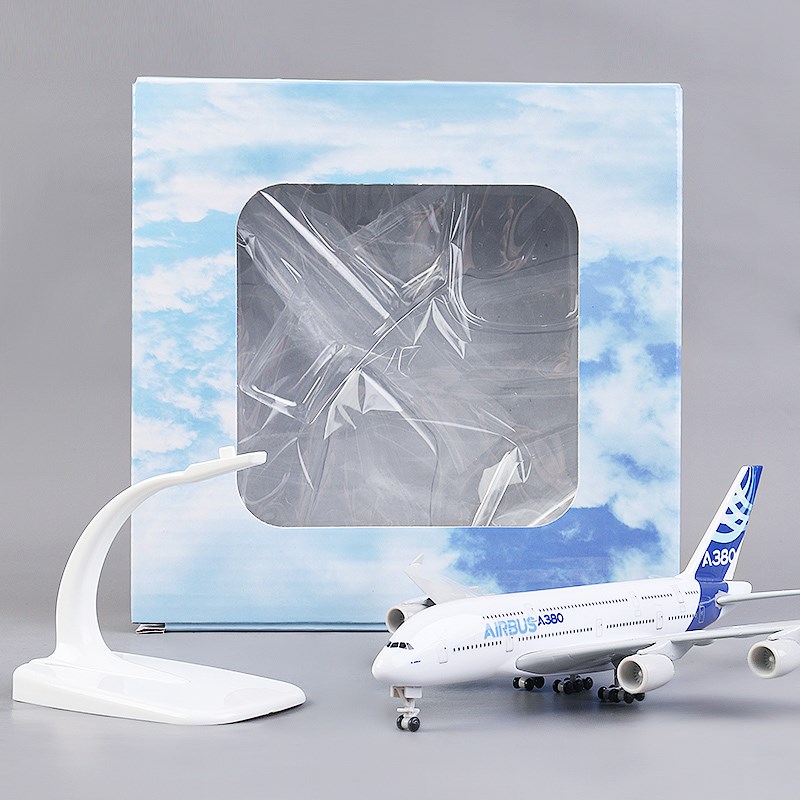 优选1:4c00飞机模型合金原型机空客a380带起落架航模收藏摆件礼品