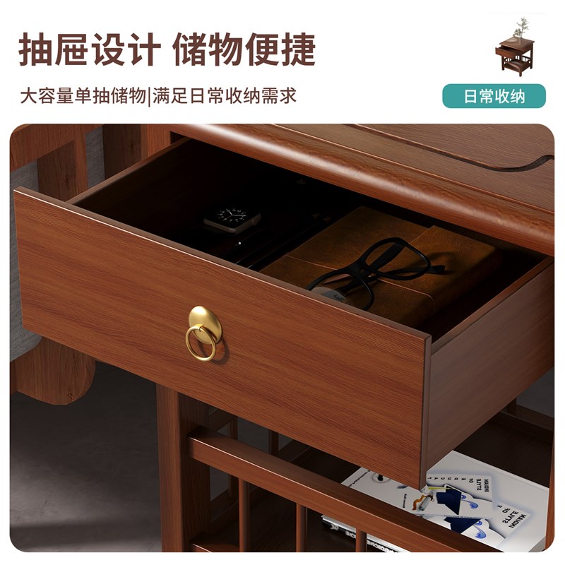 优选沙发边柜侧边k柜极简茶几客厅茶桌茶台小方桌置物架边几角几