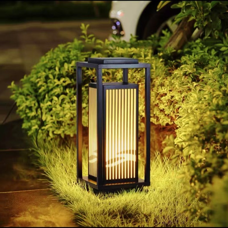 新款草坪灯草地等庭o院灯花园别墅园林户外防水新中式太阳能落地